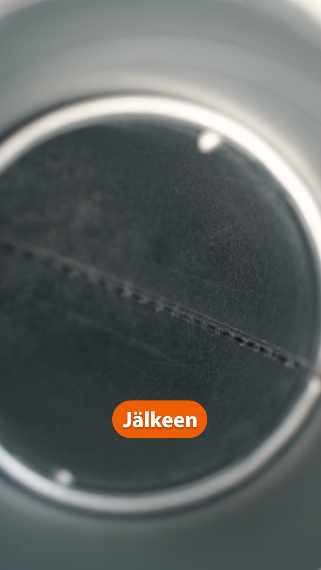 Puhdas ilmanvaihtokanava puhdistuksen jälkeen